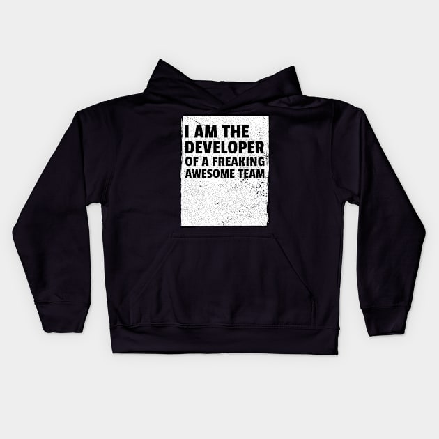 I am the developer of a freaking awesome team Kids Hoodie by Salma Satya and Co.